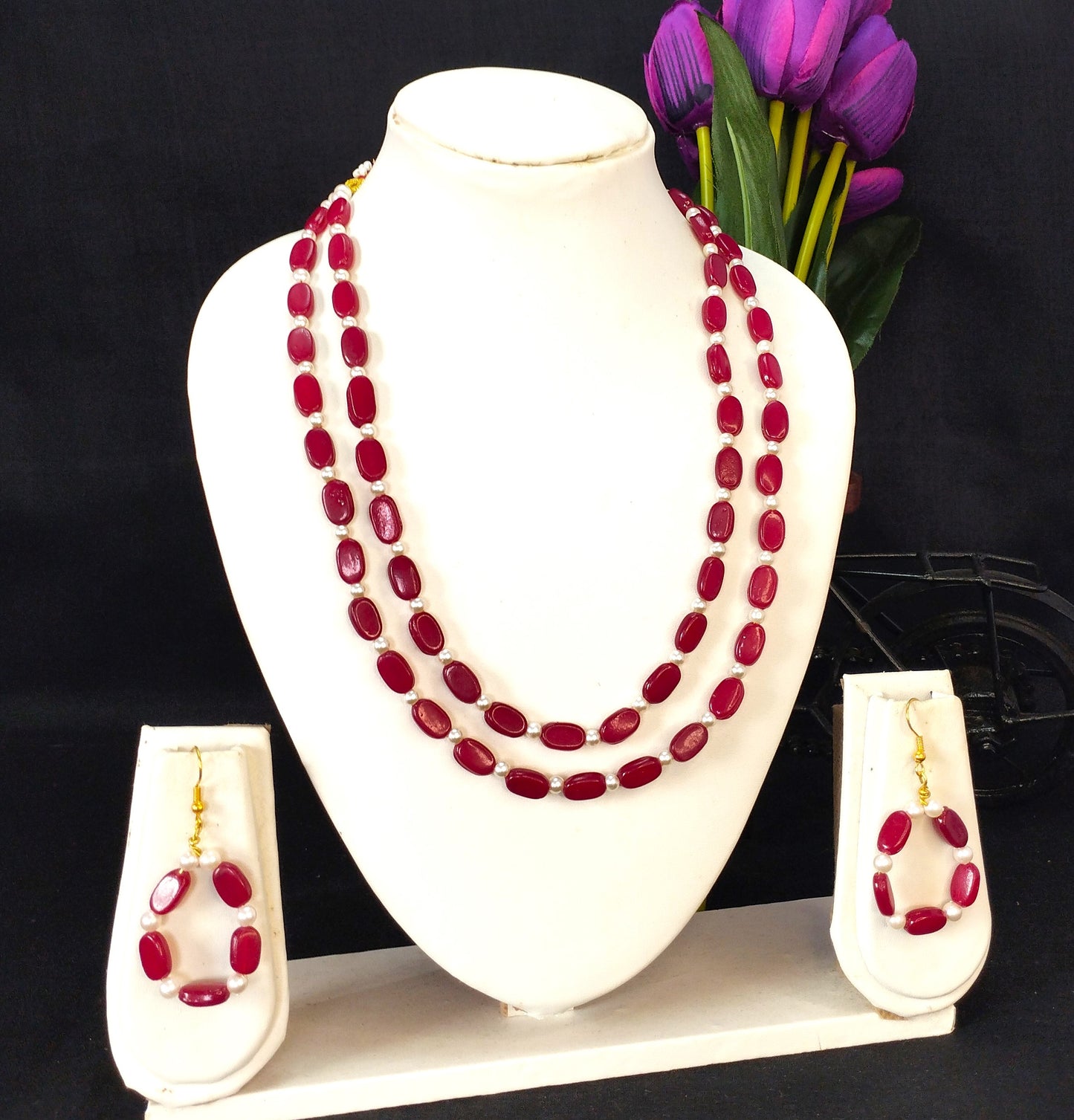 Red Ruby Necklace