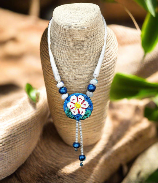 Hand Painted  Necklace