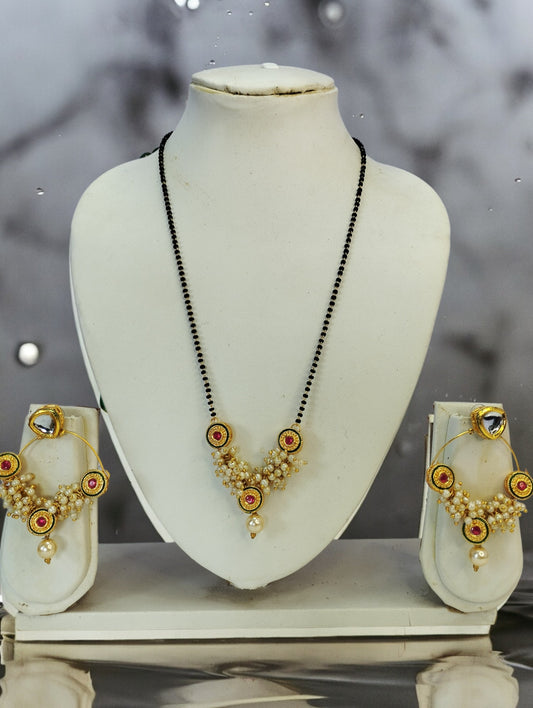 Fusion Mangalsutra with bracelet